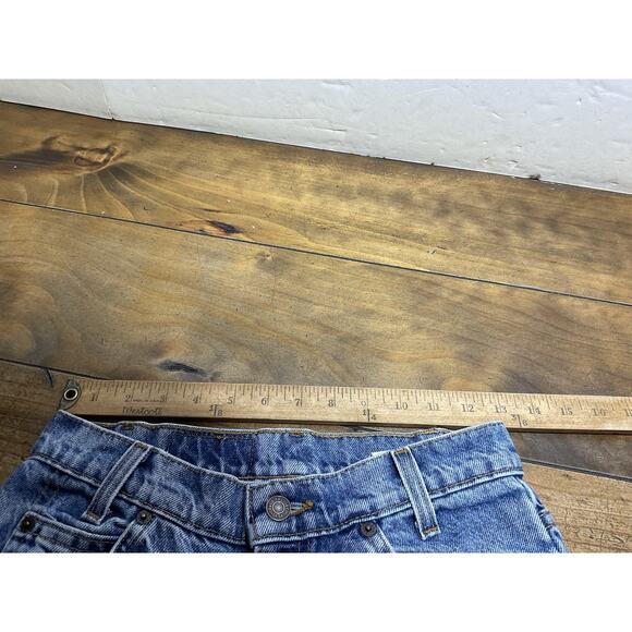 Vtg Levis 550 Orange Tab Jeans Men Fits 28x28 90s Made in USA - Picture 7 of 9